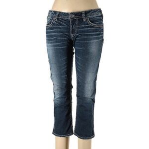 Silver jeans Aiko Capri crop jeans sz 30